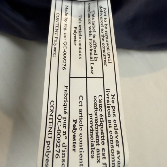 Ci Sono Women’s Original Shiny Navy Blue Puffer Jacket NWT - Picture 12 of 12